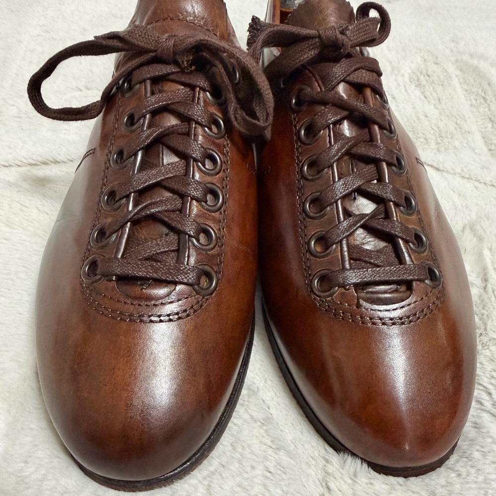 $400 Pantofola D’Oro Superleggera Superstar Extra Classic Leather Shoes 9.5 - Picture 3 of 10